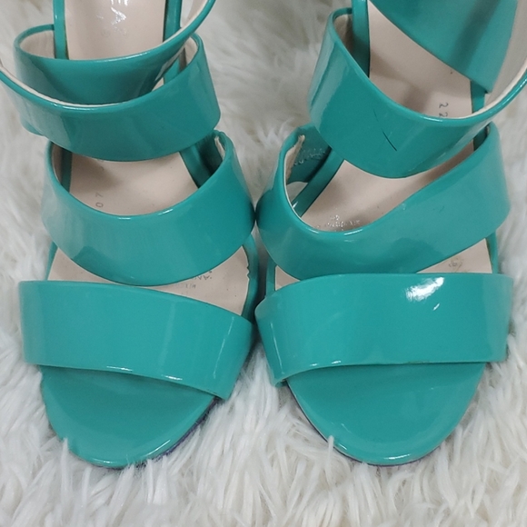 Andrea Womens High Heel Shoes Mint size 5 - Picture 4 of 7